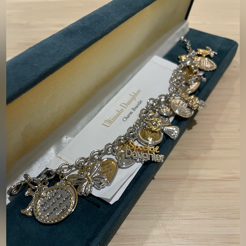 Exclusive Bradley Exchange The Ultimate Daughter Charm Bracelet